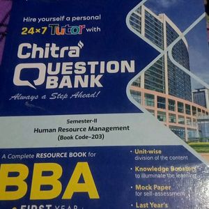 BBA 1st Year Question Bank