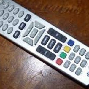 Dish Tv Silver Remote