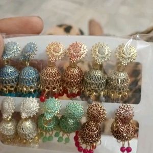 Oxodise Earrings Combo of 12 Colors New