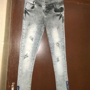 Women Denim Jeans Rugged Designer