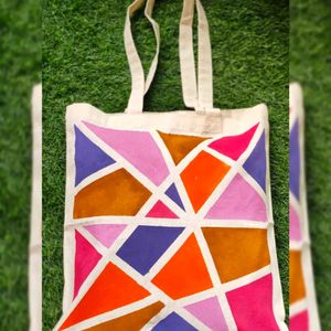 Hand Painted tote bag