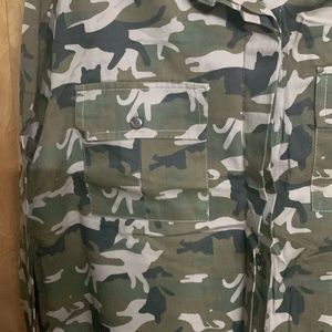 Camouflage Safari Tunic Shirt