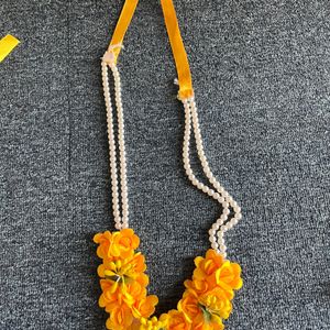 Haldi Flower jwellery