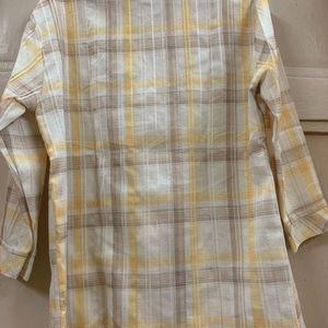 WOMEN FORMAL SHIRT - Pastel Yellow