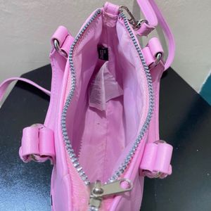 H&M Sling And Handbag Both In Pink