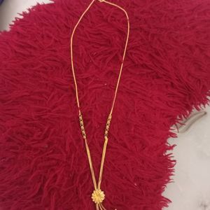 1 Gram Gold Plated Short Mangalsutra