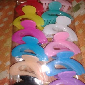 Small Hair Clips(Pack Of 12 Piss/Full Pkt)💯