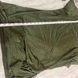 Tunic/Top Dark Olive Colour