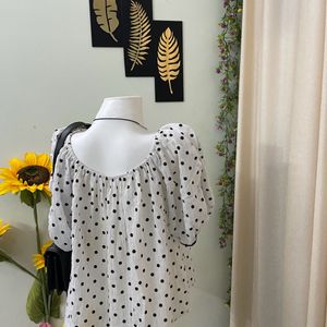 Polka Dot Women Tops