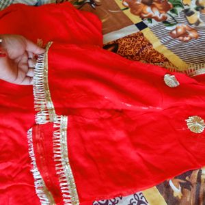 Karva Chauth Special Red Colour Suit