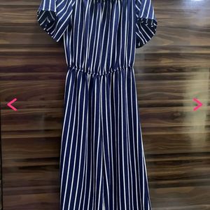 Striped jumpsuit🦋 (M)