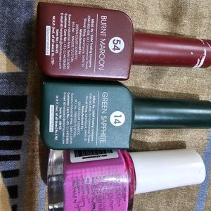 Pack Of 3 Nail Polish 2 Matte