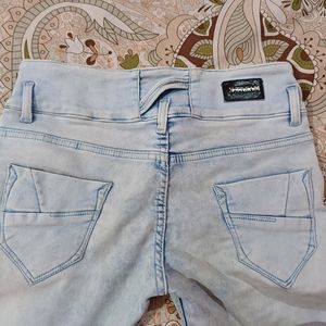 Light Blue Skinny Fit Jeans