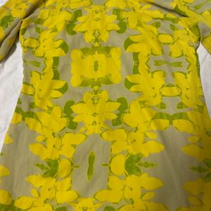 AND dress Yellow Floral