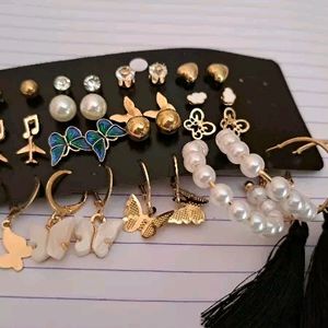 New Korean Earrings Set