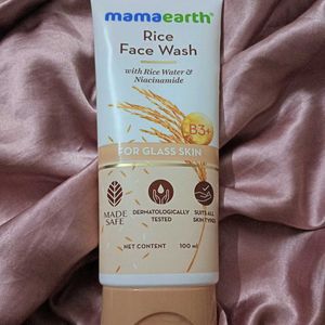 Mama Earth Rice Face Wash For Glass Skin