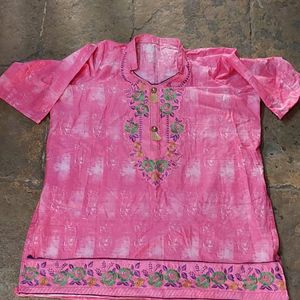 Heavy Embroidered Short Kurti