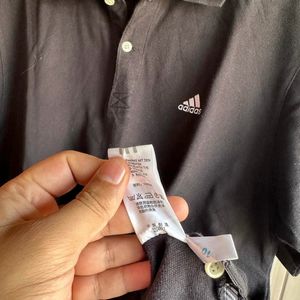 Adidas Black Polo T-Shirt