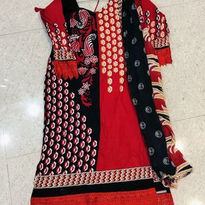 Kurta Set With Pant And Dupatta