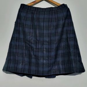 COD Korean School Style Checkered Mini Skirt