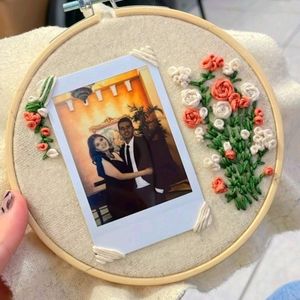 Embroidery Photo Frame 💥