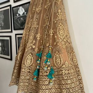 Golden Lehenga Only