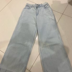 SALE Blue Wide Leg Jeans