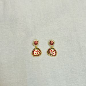 Small Traditional Wear Earrings