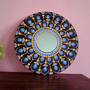 Mirror Dot Mandala Art Painting