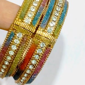 Multicolour  Fashion Bangles/ Kadha / Bracelet