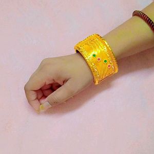 Gold-plated Kada For Women