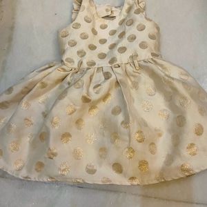 Chandri Polka Dots Frock(clearence Sale)