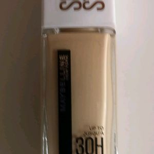 Maybelline New York Super Stay Full Coverage Active Wear Liquid Foundation For All Skin Types, Matte Finish With 30 Hr Wear, Transfer Proof, 128, Warm Nude, 30Ml, Pack Of 1