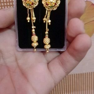 Gold Plated Earrings Gaurenty Polish