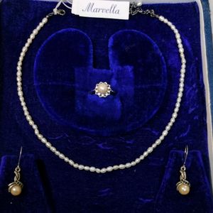 Pearl Jewellery Set