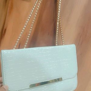 White Sling Bag