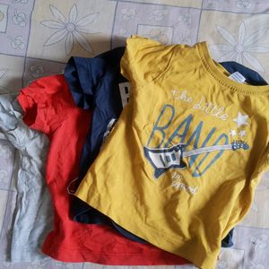 Kids Tshirt Set Of 4