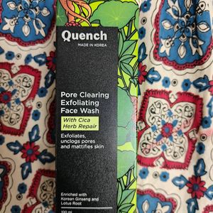 Korean Quench Pore Cleaning Face Wash