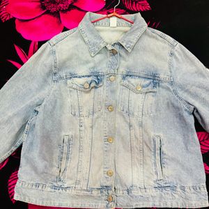 H&M Oversized Denim Jacket