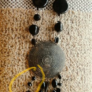 Black Antique Necklace Chain