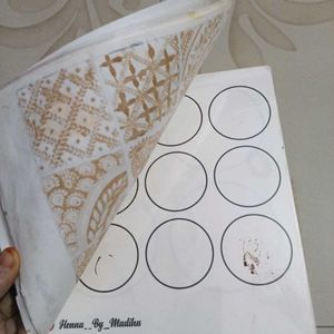 Practice Mahendi Design Book