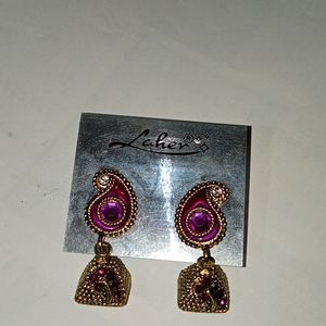 Purple Earrings