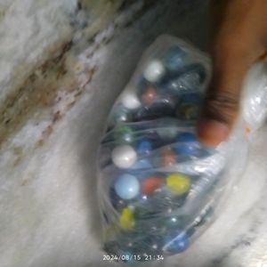 Marbles Colorful -7 (Like New)150+Units