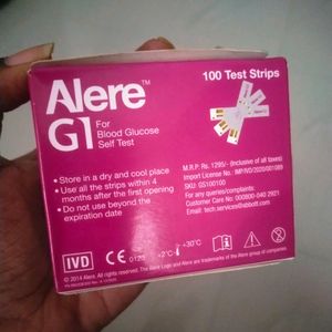 Alere Glucose Test Strips (Pack Of 2)