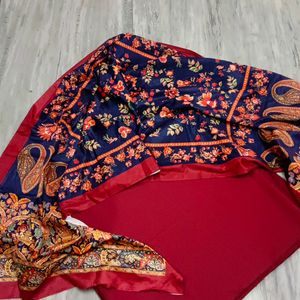 Pashmina Suit With Velvet Dupta