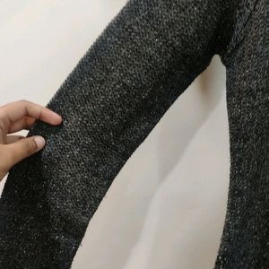 Grey Wool Top