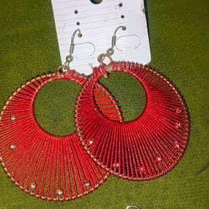 Set Of 4 Long Earrings