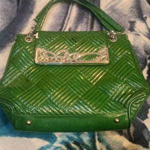Green handbag For Sale In ok Condition