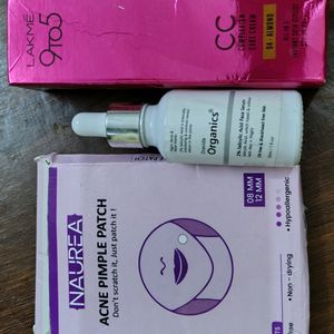 🔥Serum+72 Acne patch+ cc cream😍✅ combo