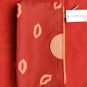 Clinique ×CAT SPADE Makeup Storage Pouch